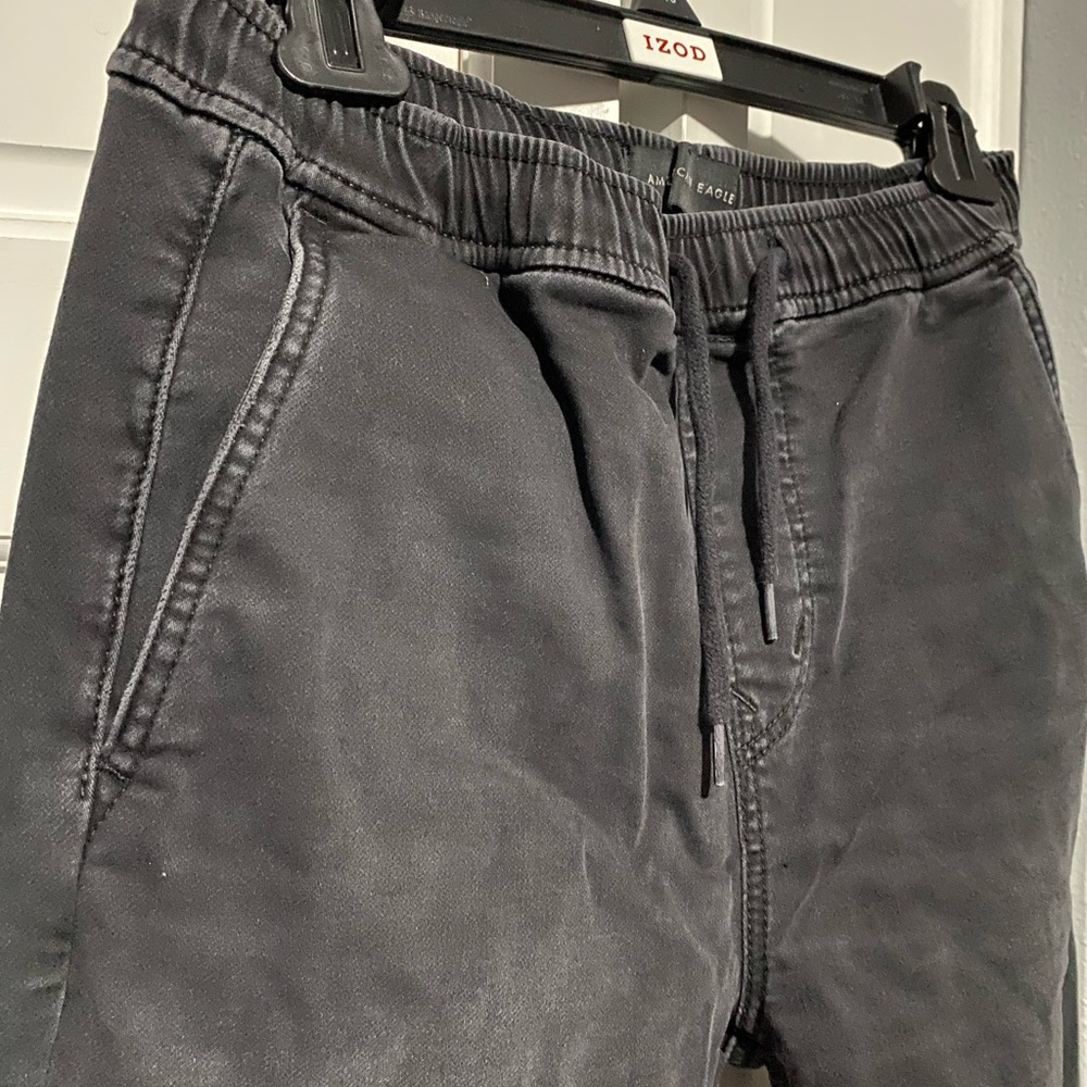 Black joggers